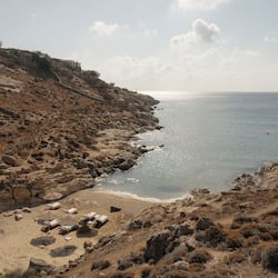 Private beach, fishing