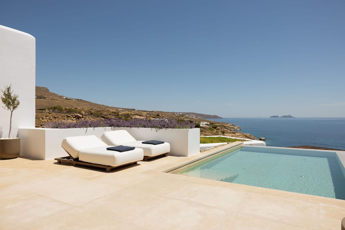Cali Suite, Sea View with Pool | Terrazza/patio