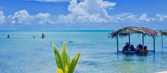 Stunning Sea Views at Secret Beach, Blue Room, Steps from the water!