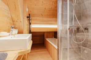 Bathtub, hair dryer, towels - Chalet Kabane, NEW, at the foot of the slopes and garage (Douai)