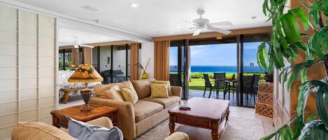 Condo, Multiple Beds (Keauhou Kona Surf & Racquet Club #4-1) | Living area