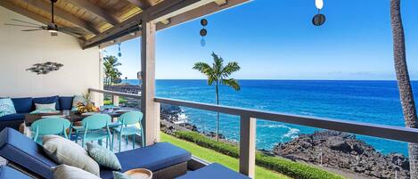 Condo, Multiple Beds (Keauhou Kona Surf & Racquet Club#2-30) | Terrace/patio