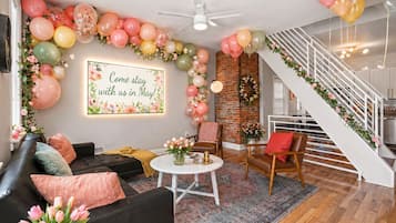 Smart TV, video games, books, offices