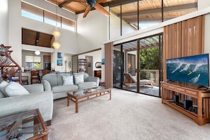 Apartment, Mehrere Betten (Keauhou Kona Surf and Racquet Club 2 ) | Wohnbereich