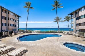 Condo, 1 King Bed with Sofa bed (Kona Reef#D26) | Pool | A heated pool