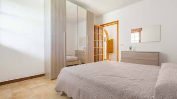 1 makuuhuone, vuodevaatteet