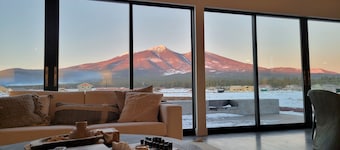 Noir Peaks a Modern Scandinavian Mountain Home beautiful views of Mt Humphreys