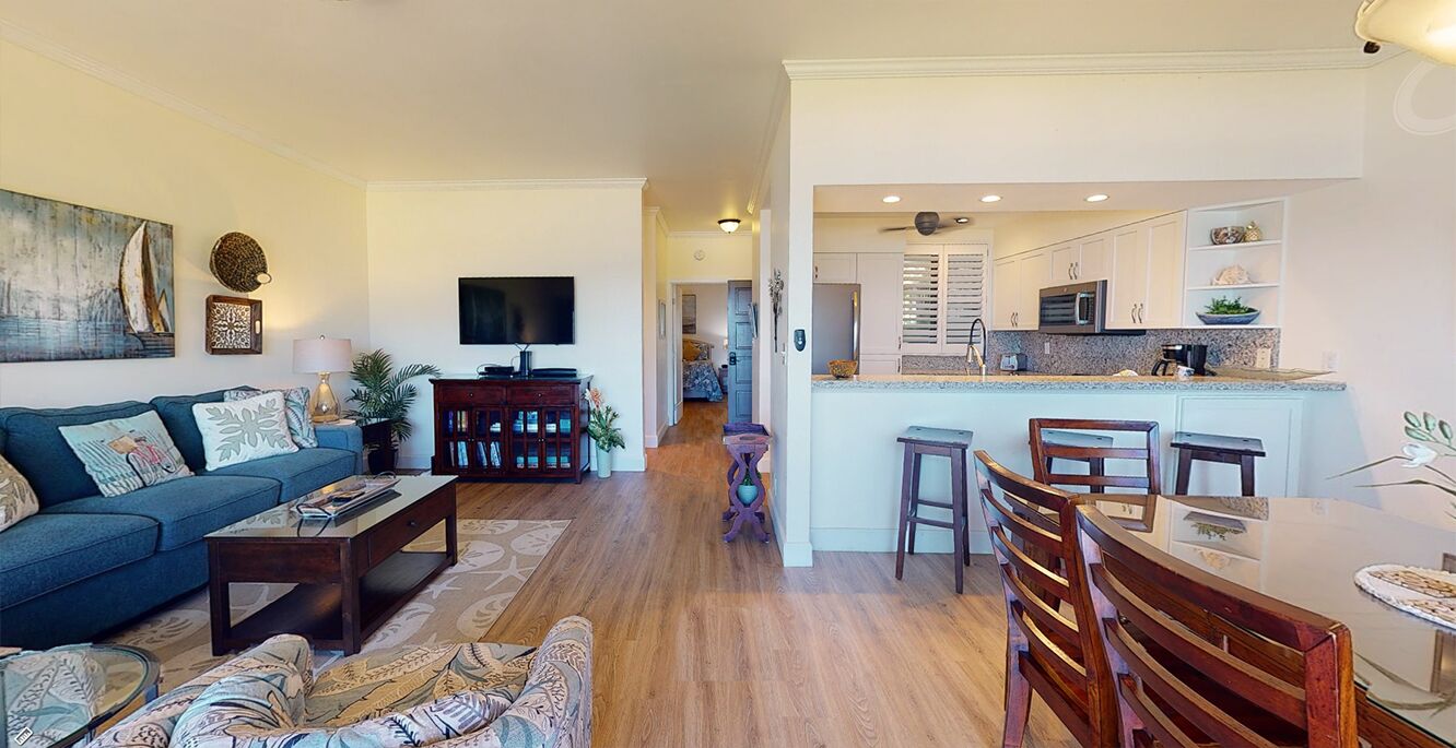 Smart TV, books, video library, stereo