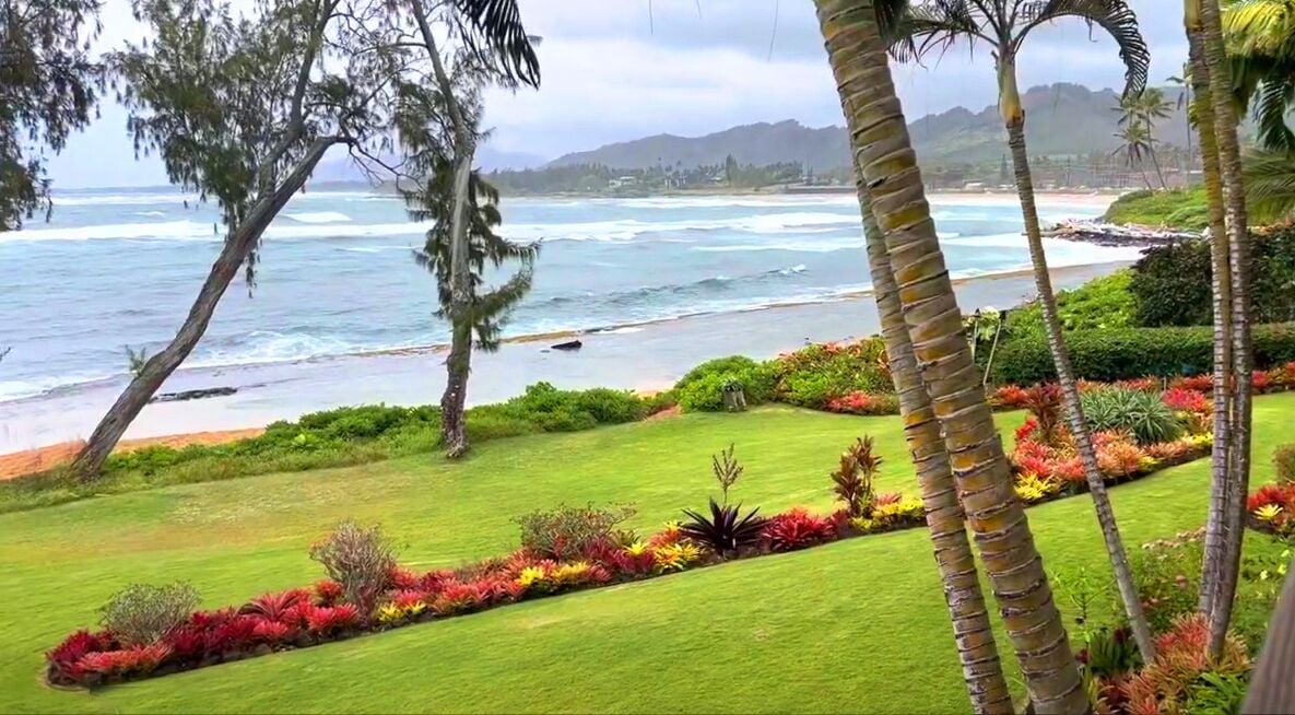 On the beach, beach towels