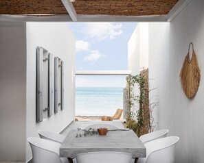 Deluxe Villa, 3 Bedrooms, Pool View, Beachside | View from room