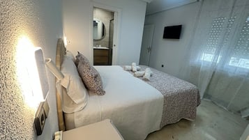 4 dormitorios, cuna de viaje, wifi gratis y ropa de cama