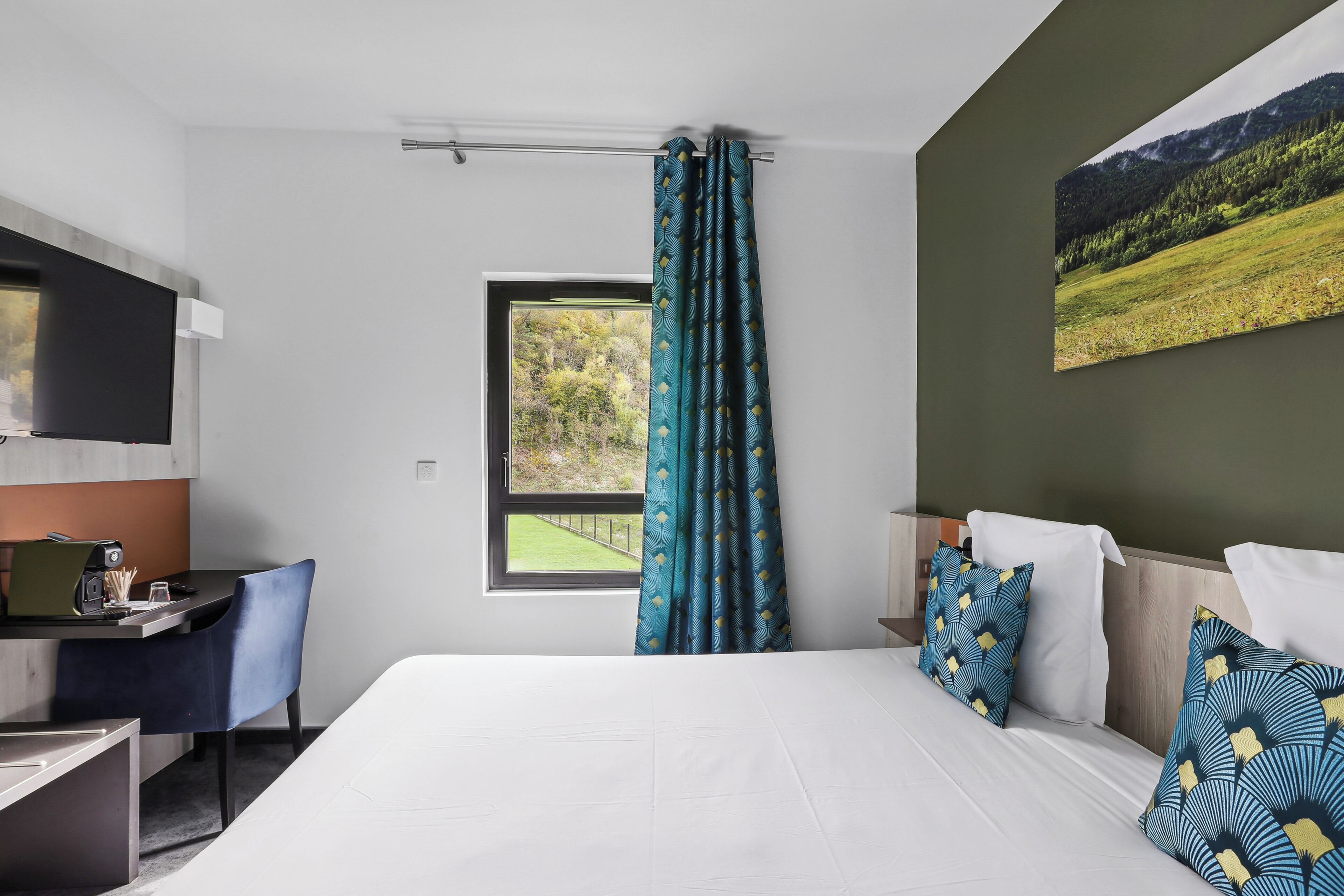 Schreibtisch, schallisolierte Zimmer, kostenloses WLAN, Bettwäsche