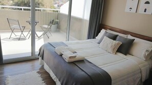 1 habitación, cortinas blackout, wifi gratis y ropa de cama 