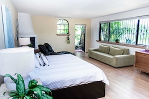 1 chambre, décoration personnalisée, Wi-Fi gratuit, draps fournis