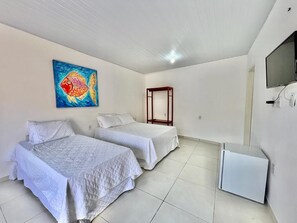 Wi-Fi de cortesia, roupa de cama