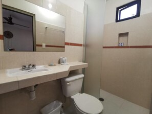 Shower, towels