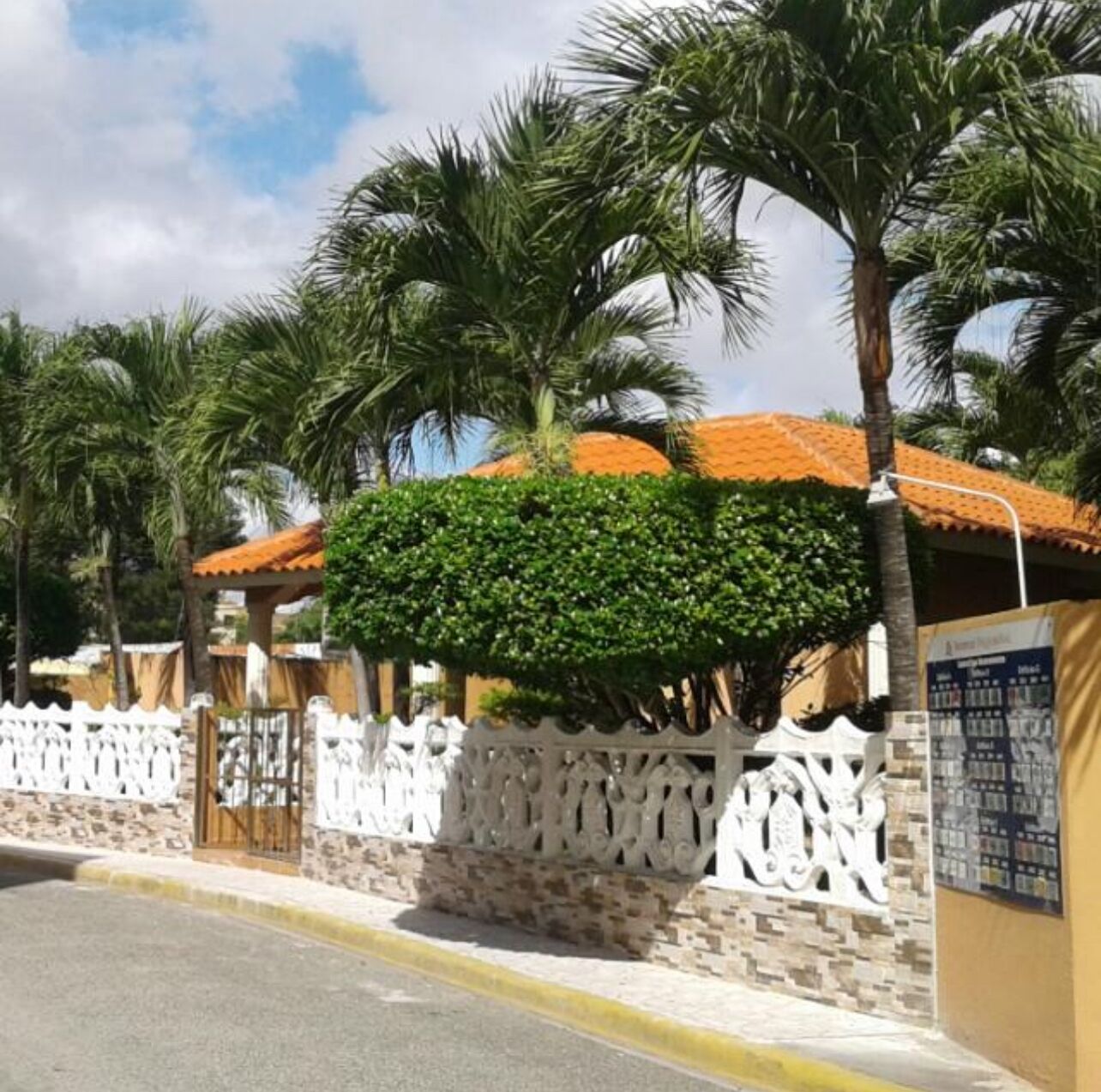 Enceinte de l’hébergement