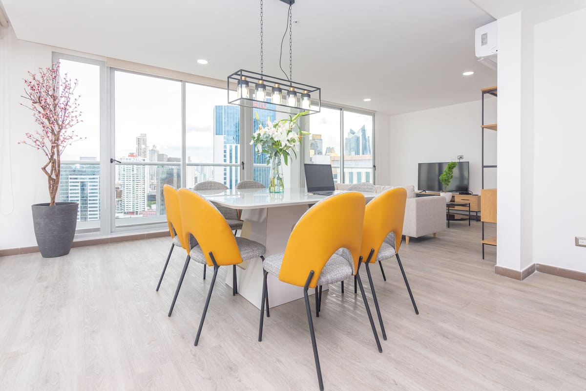 Apartment, 3 Bedrooms | Living area