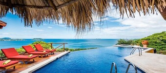 Beautiful Ocean front Villa with outstanding sunsets! Cook Service included!!