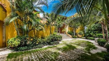 Overnattingsstedets uteområder