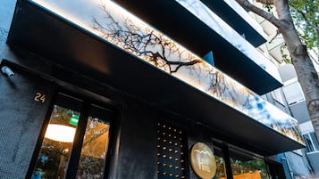 Façade de l’hébergement