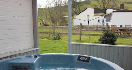 Quaint cottage Tygwyn with all weather Hot Tub.