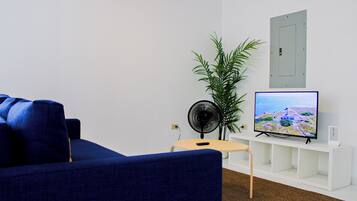 Basic Room | Living area | 55-inch LED TV with digital channels