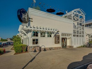 Exterior - Top-floor downtown condo with pool, gym, walk to beach and more | A Skyline View (New Buffalo)