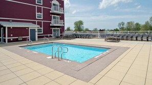 Indoor pool, a heated pool