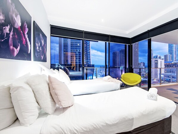 2 makuuhuonetta, silitysrauta/-lauta, ilmainen Wi-Fi, vuodevaatteet