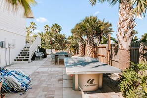 Outdoor dining - Duplex - Private pool and access to Fernandina Beach (Fernandina Beach)