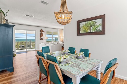 Private pool, private beach access across the street - by Sunshine Collective