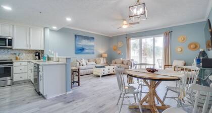Gorgeous condo with gulf views, pool & hot tub in Mexico Beach. Sleeps 6.