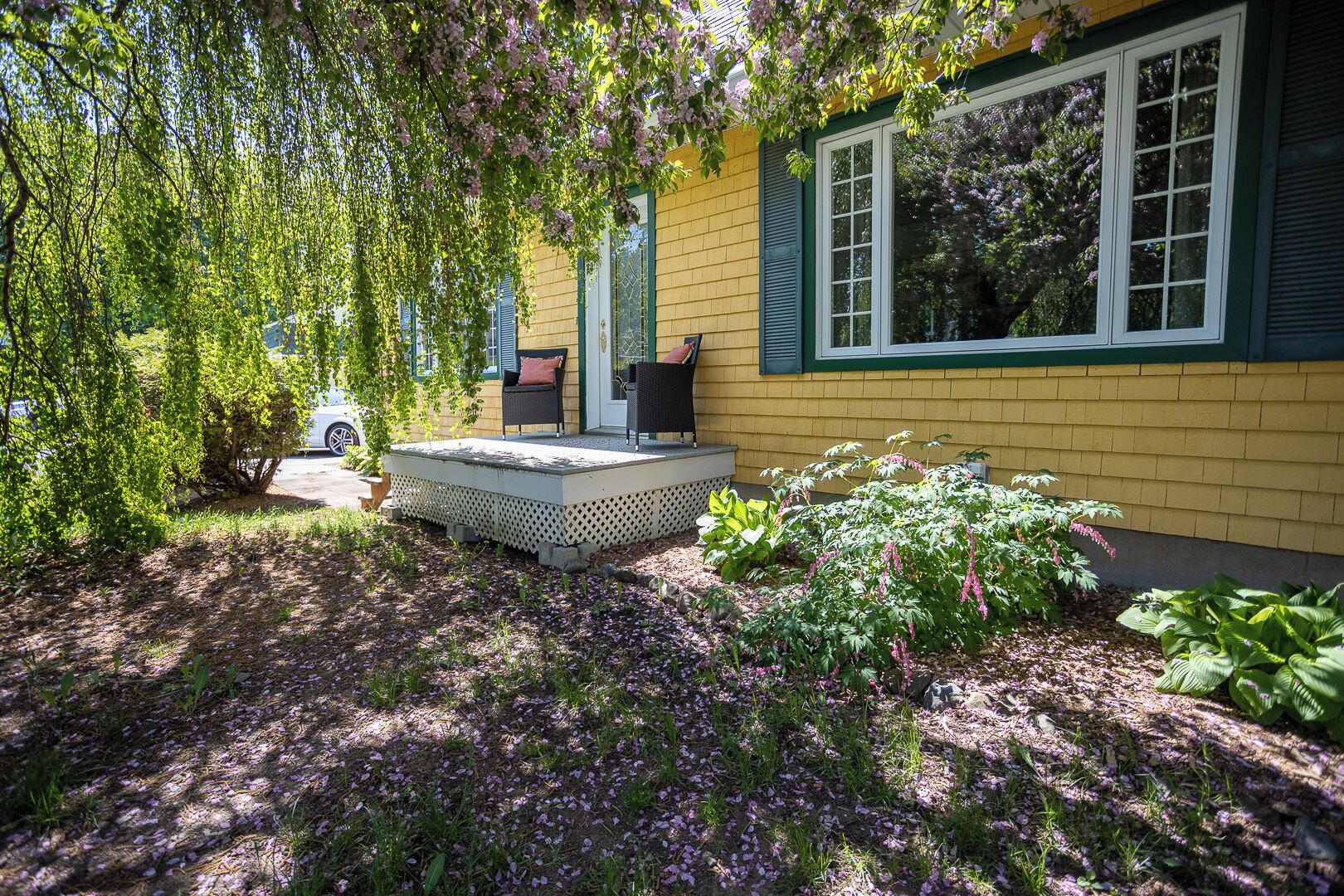 Façade de l’hébergement