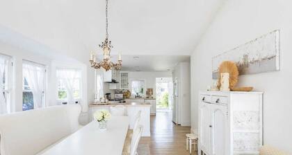 dreamy white Venice house with airy whimsical charm