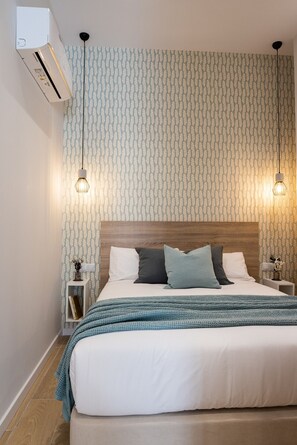 1 Schlafzimmer, Bügeleisen/Bügelbrett, kostenloses WLAN, Bettwäsche