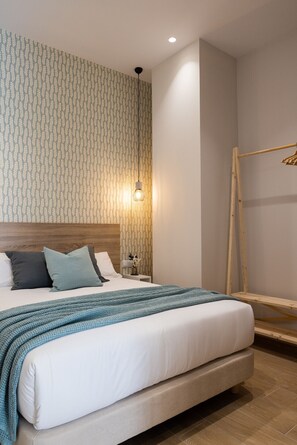 1 غرفة نوم ومكواة/لوح كي وواي فاي مجانًا وملاءات أسرّة