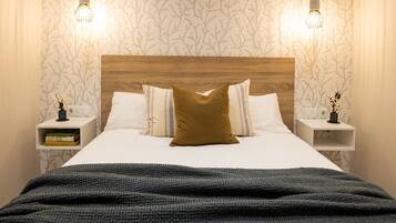 2 slaapkamers, een strijkplank/strijkijzer, gratis wifi, beddengoed