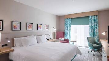 客房, 1 张特大床 | 客房内保险箱、床单