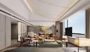 Presidential Suite, 1 King Bed | Minibar, in-room safe, blackout drapes, free cribs/infant beds - DoubleTree by Hilton Jiangxi Fuzhou (Fuzhou)