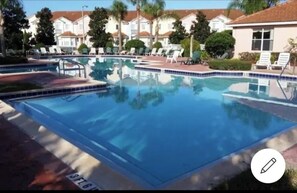 Outdoor pool, a heated pool - 💖20 mins 2 Disney; 400Mbps WiFi; 2 Masters✔️Gated (Kissimmee)