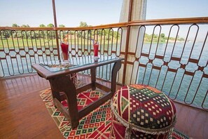 Deluxe Double Room | Terrace/patio - Luxor Nile Cruises (Luxor)
