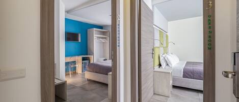 1 habitación, escritorio, wifi gratis y ropa de cama