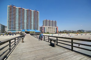 On the beach