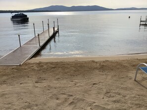 Beach nearby, sun-loungers
