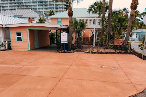 Plenty of parking and quiet streets to stroll or take your pet for a walk!