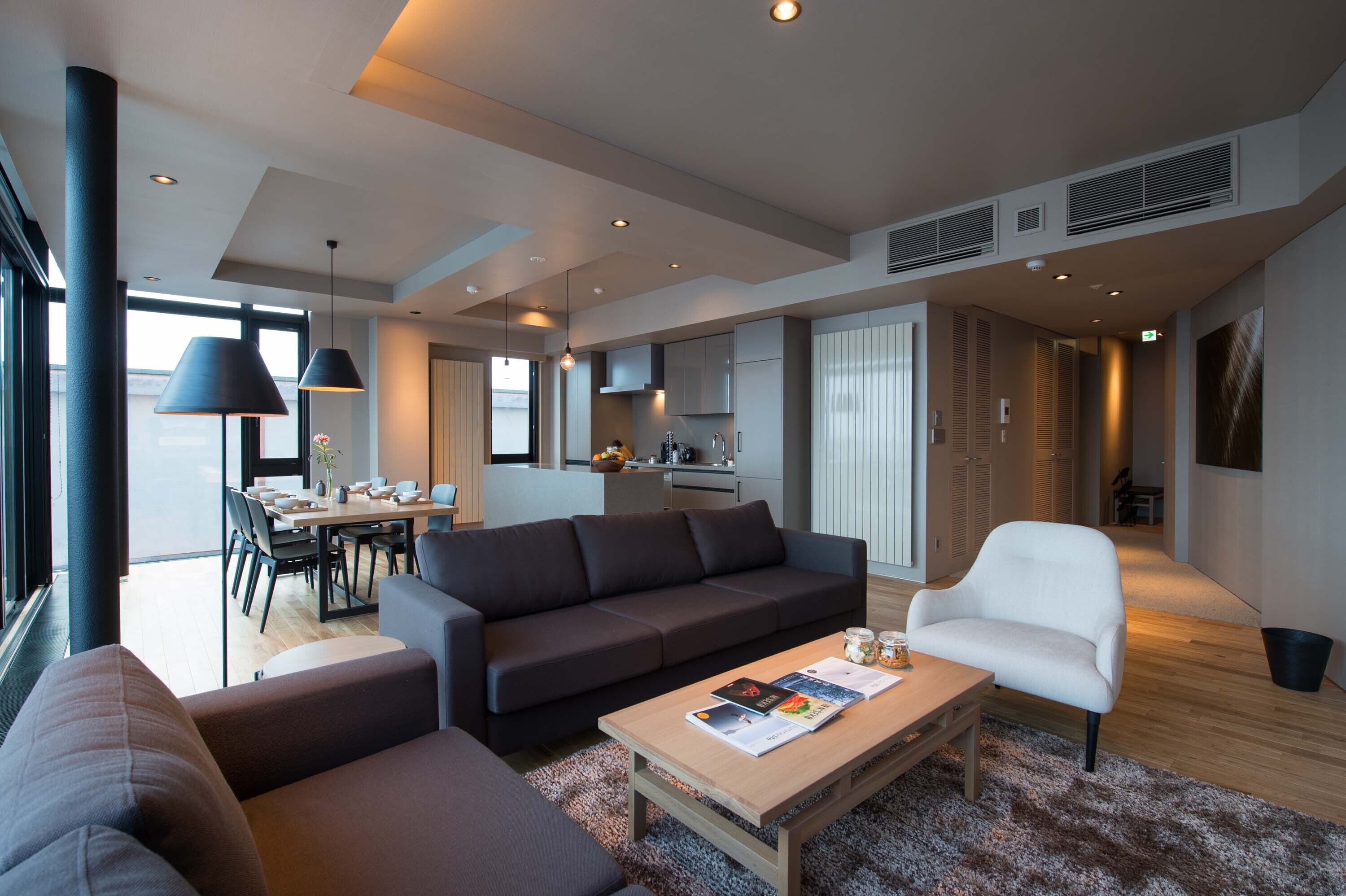 50-inch flat-screen TV with satellite channels, TV