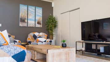 Smart TV, video games, table tennis, books