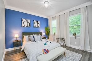 3 bedrooms, desk, iron/ironing board, free WiFi - ✵ Casa Blanca✵| Rooftop With Skyline View * *Game Room* Private Chef (Houston)