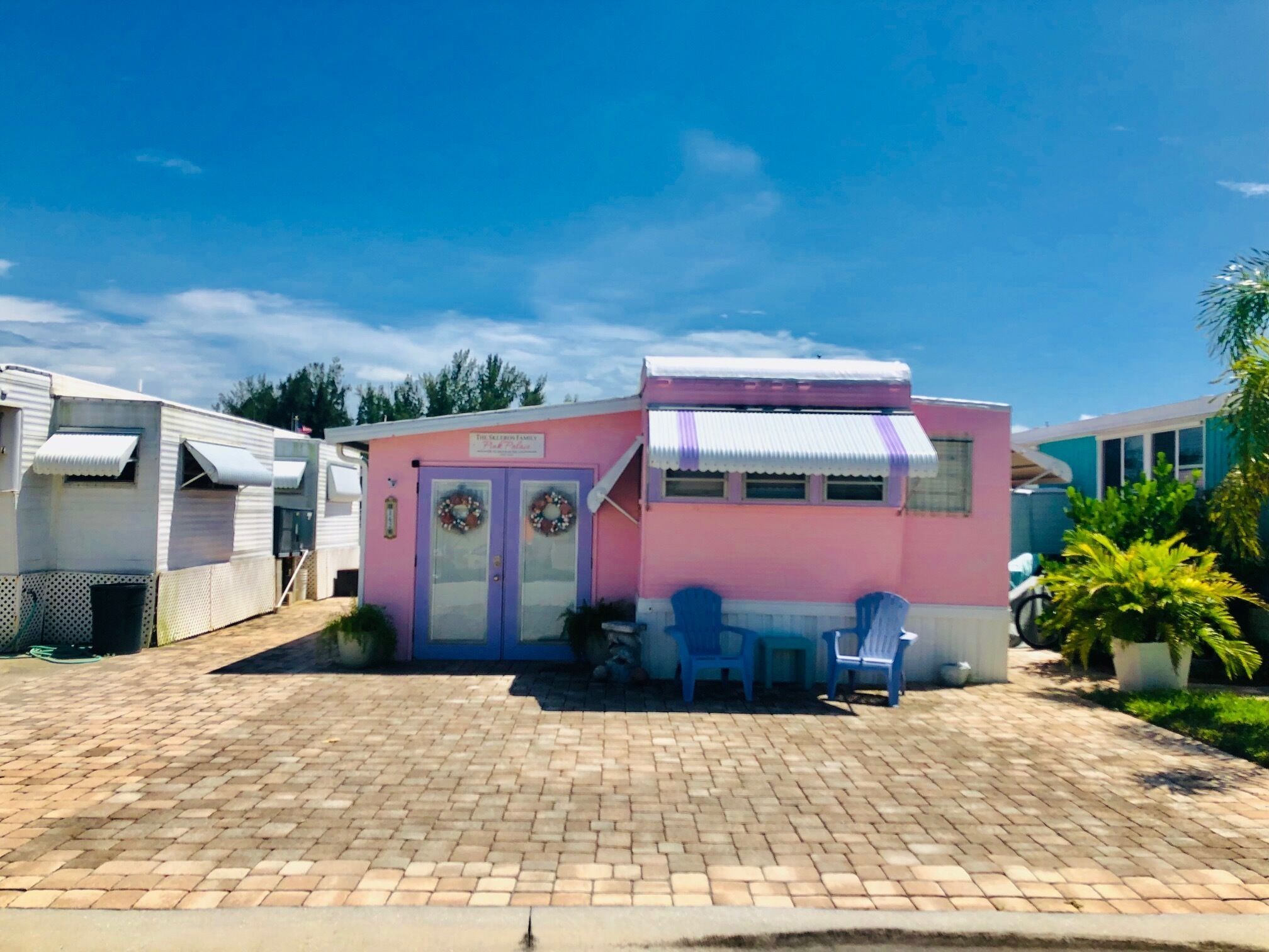 The Pink Palace on the Water- *pool/beach*